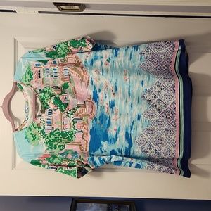 Talbot's multi colored top